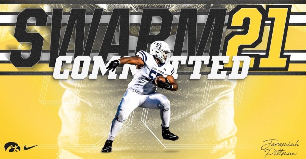 3-star defensive tackle Jeremiah Pittman gives the Hawkeyes a boost defensively in their 2021 class.