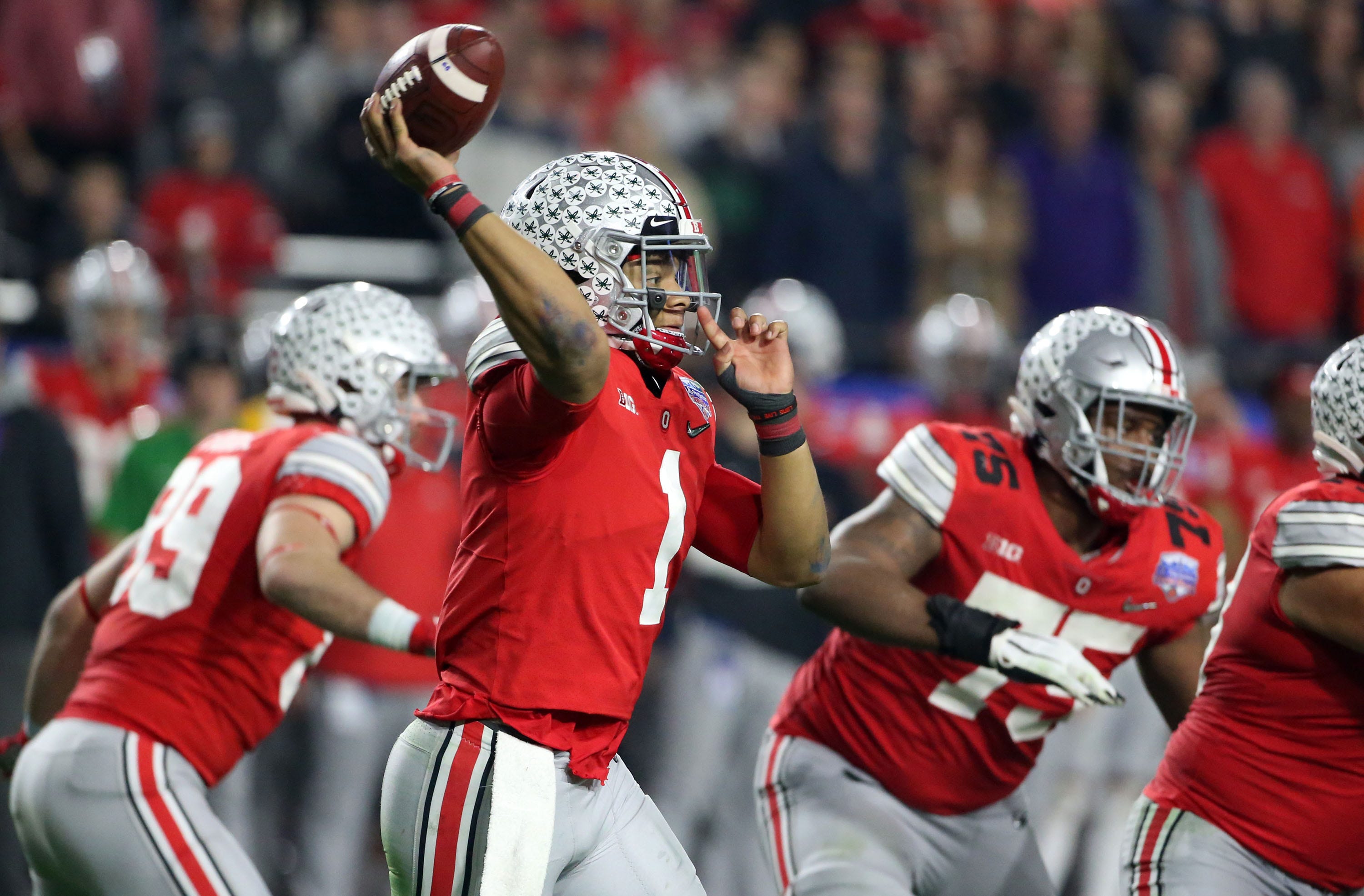 NFL Draft Prop Ohio State Quarterback Justin Fields Sports