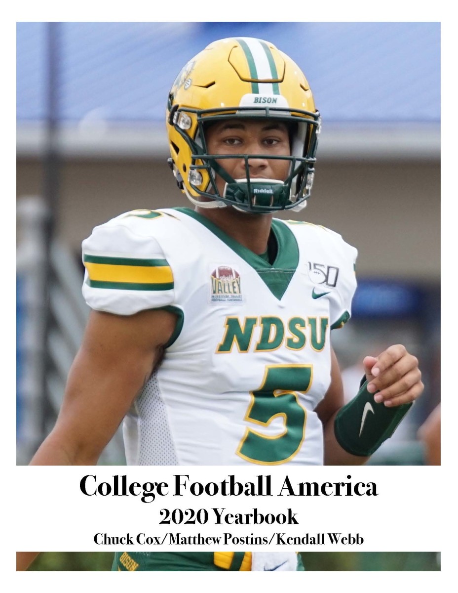 The 2020 College Football America Yearbook (photo by Chuck Cox/College Football America)