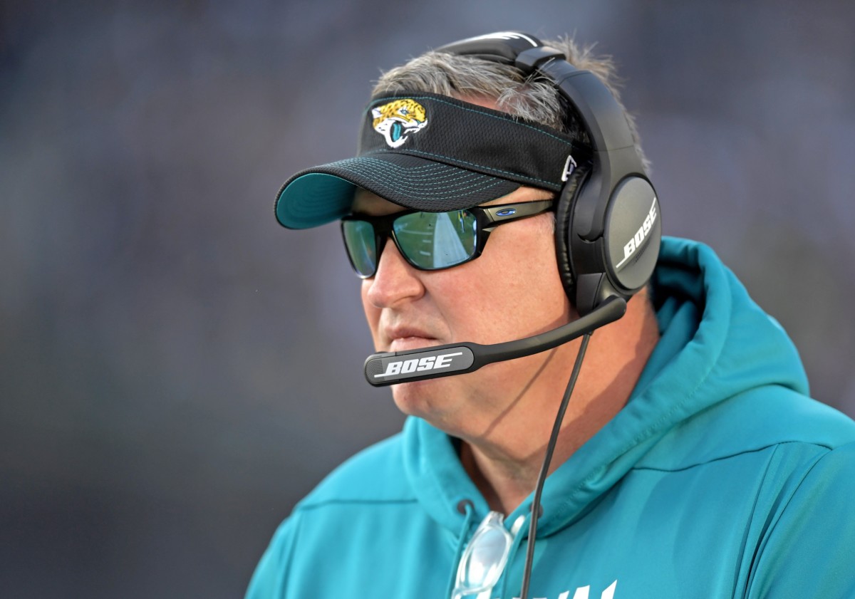 Jacksonville coach Doug Marrone took the Jaguars to the AFC title game in 2017 before enduring back-to-back losing seasons.