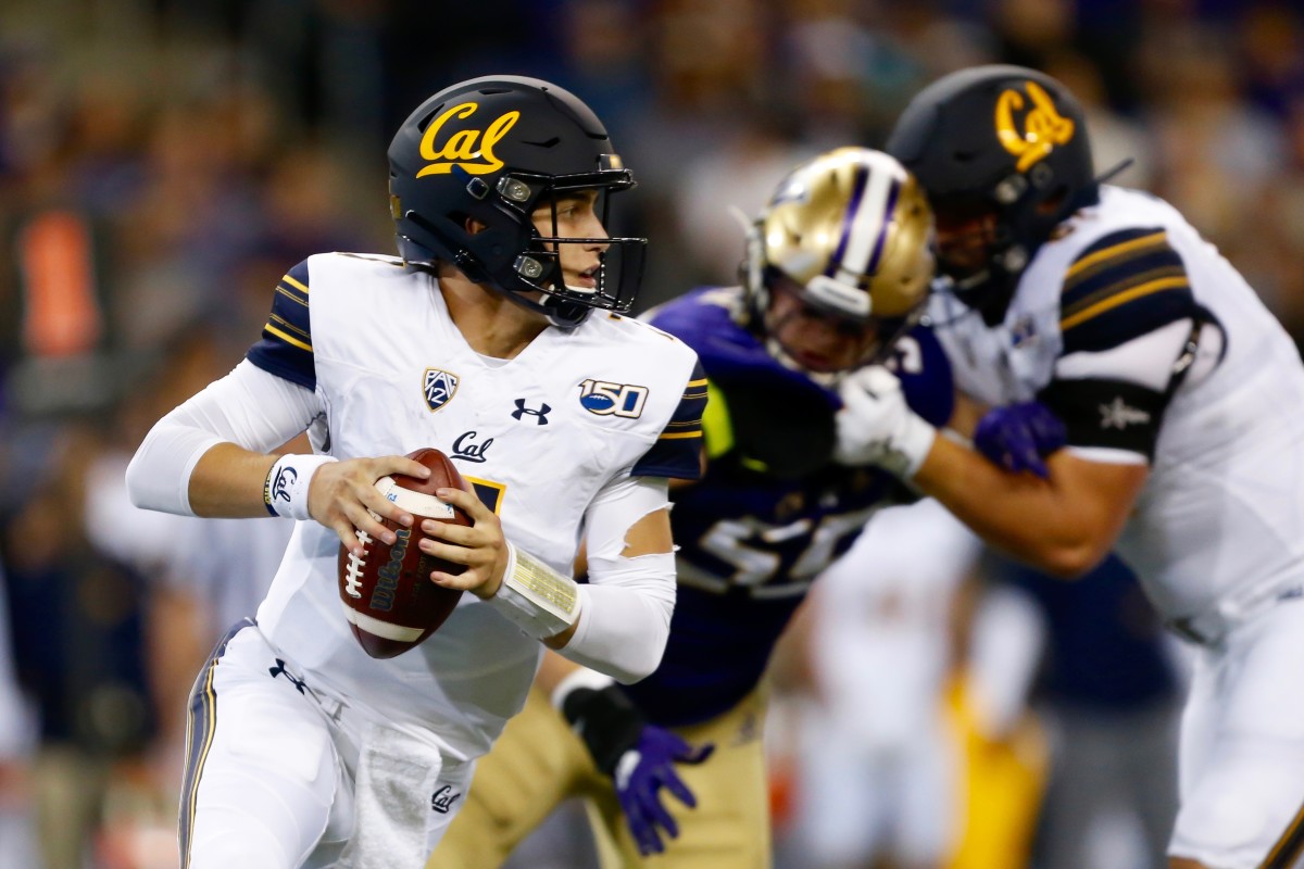 Chase Garbers helped lead Cal to a victory at Washington last season.