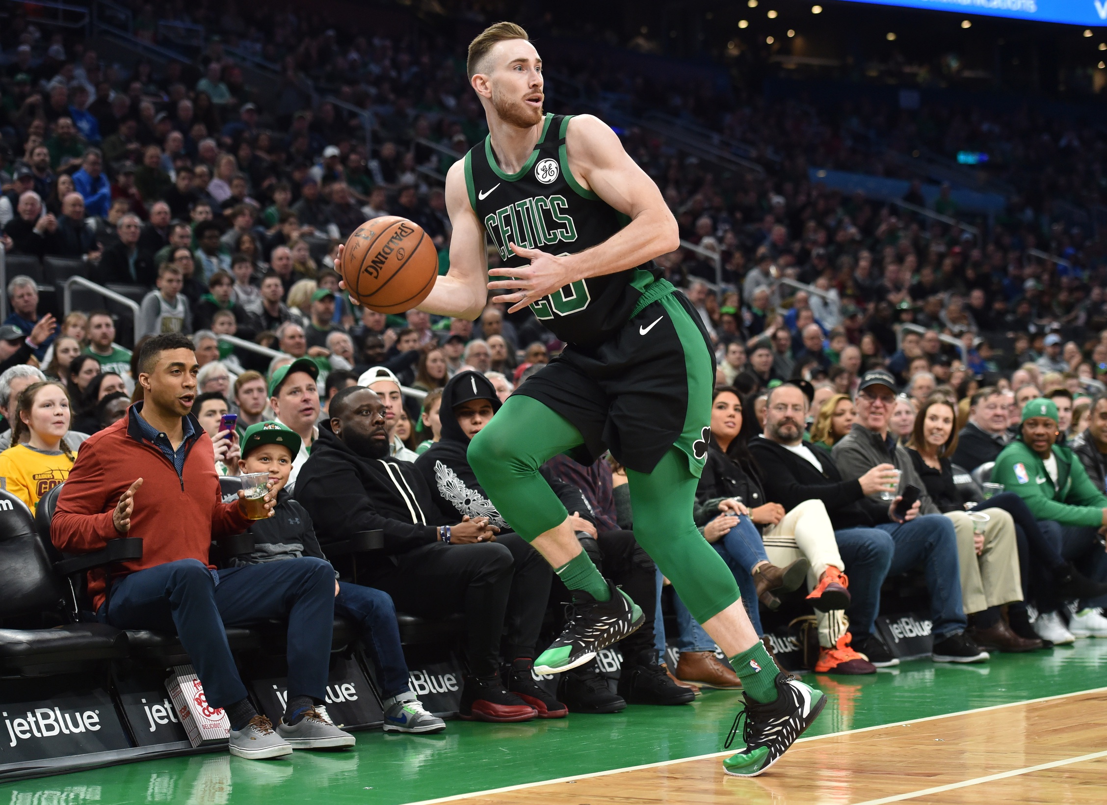 Boston Celtics Gordon Hayward explains education reform message