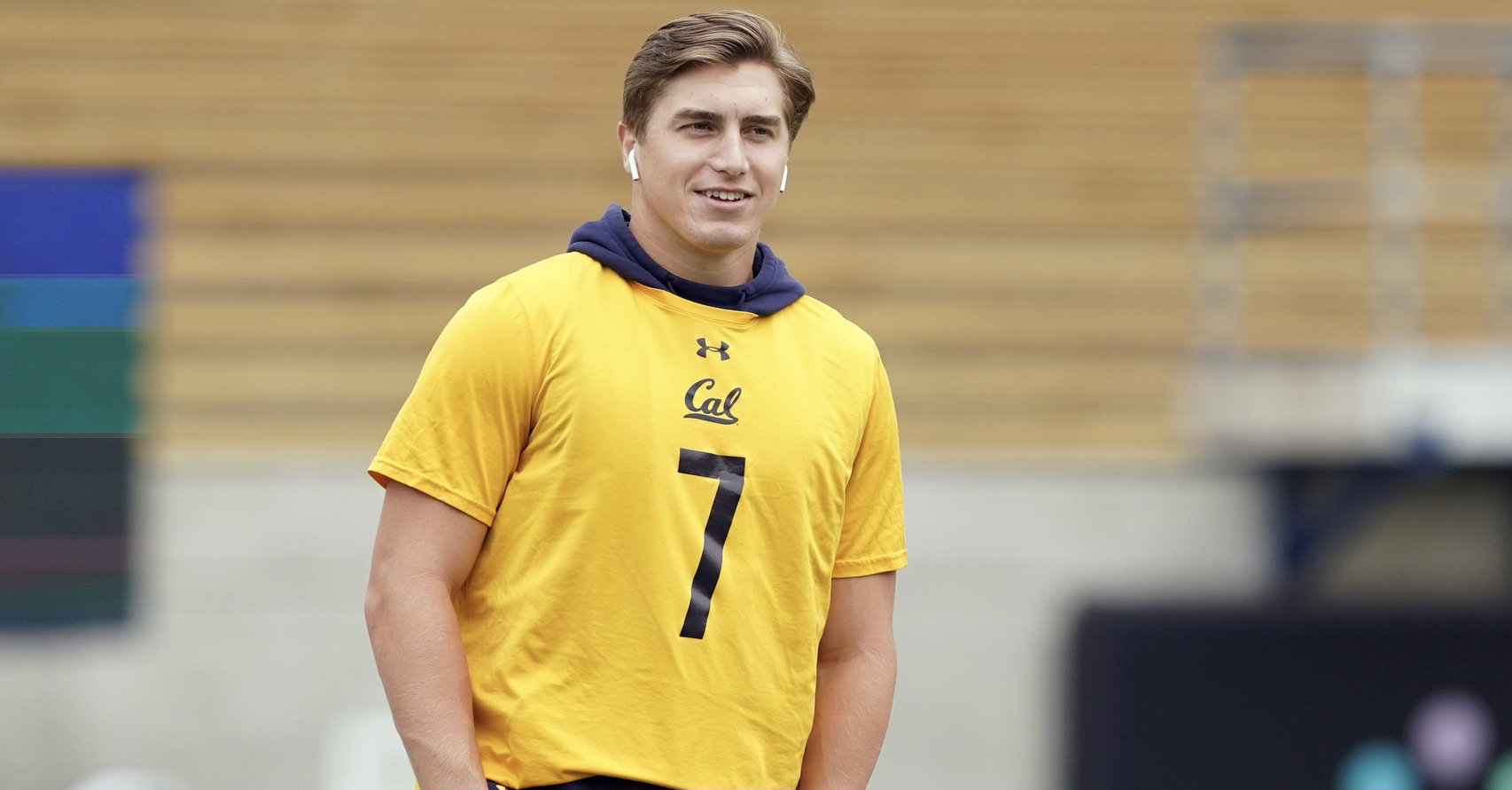 Quarterback Chase Garbers and Cal Offense Have Reasons to Smile