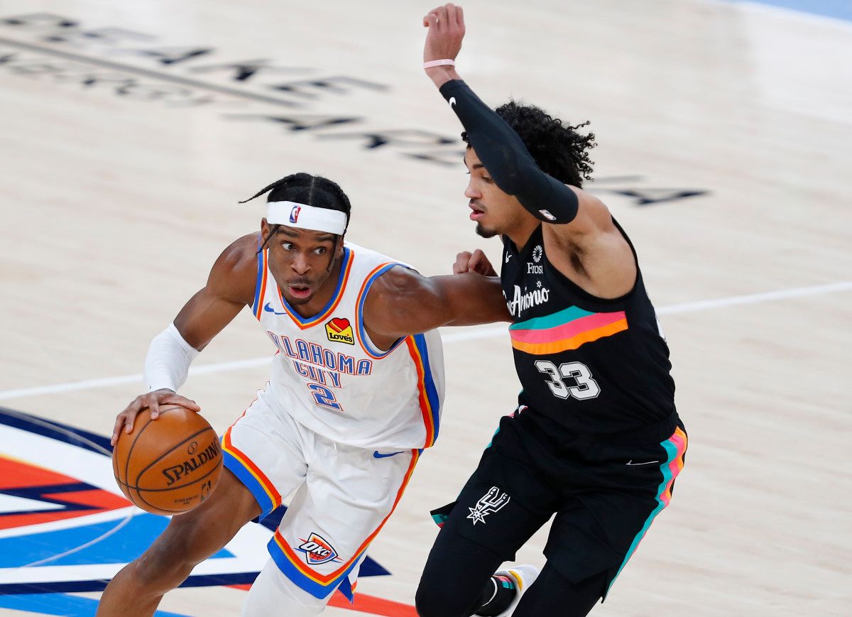Shai Gilgeous-Alexander, San Antonio Spurs