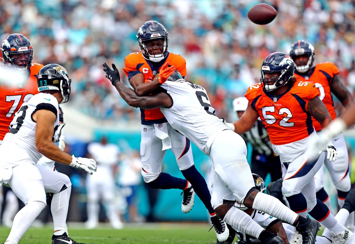 Breaking Down the Denver Broncos' OLine vs. Jacksonville Jaguars in