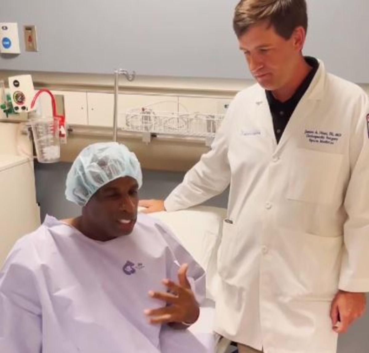 Deion Sanders During Super Bowl LVI Week HBCU Legends