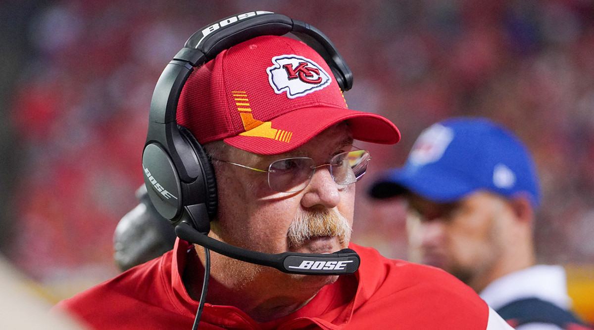Andy Reid with the Chiefs.
