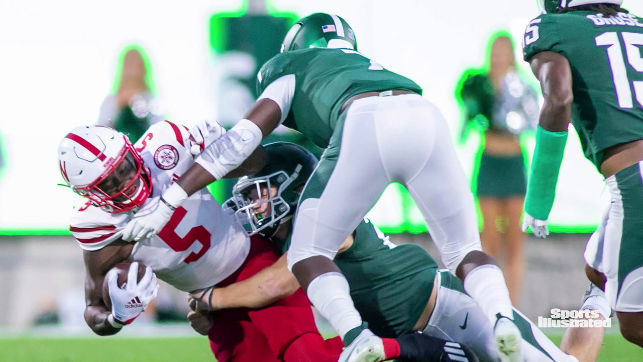 2021 Nebraska Michigan State football slideshow All Huskers