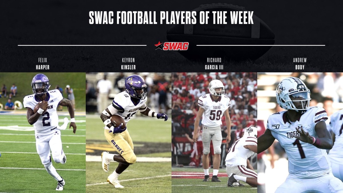 Week 4 SWAC Football Players of the Week HBCU Legends