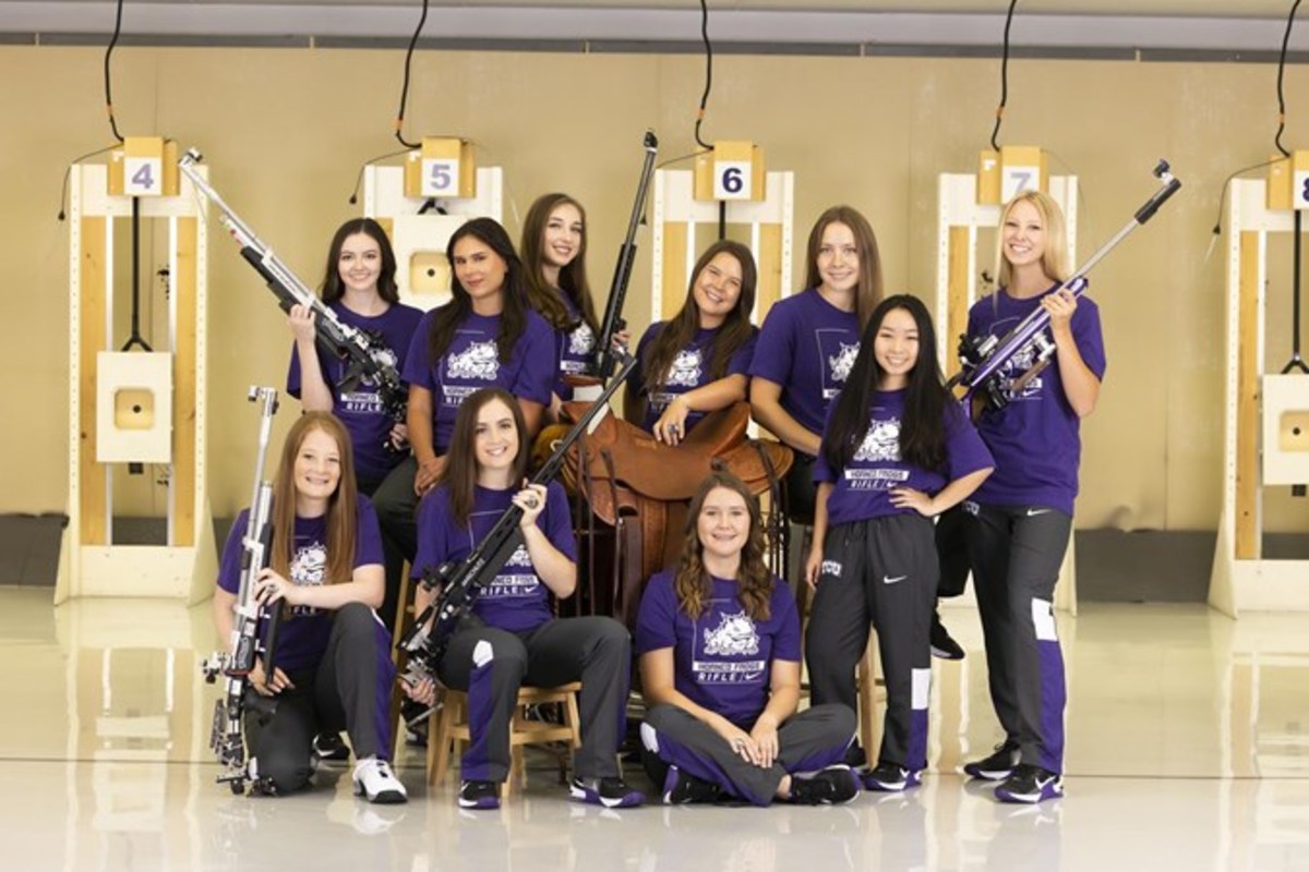 The TCU Women's Rifle Team picked up their first victory of the season with wins over Navy and VMI