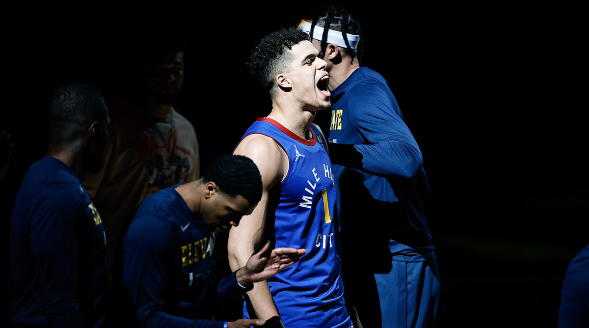 Michael Porter Jr. with the Nuggets.