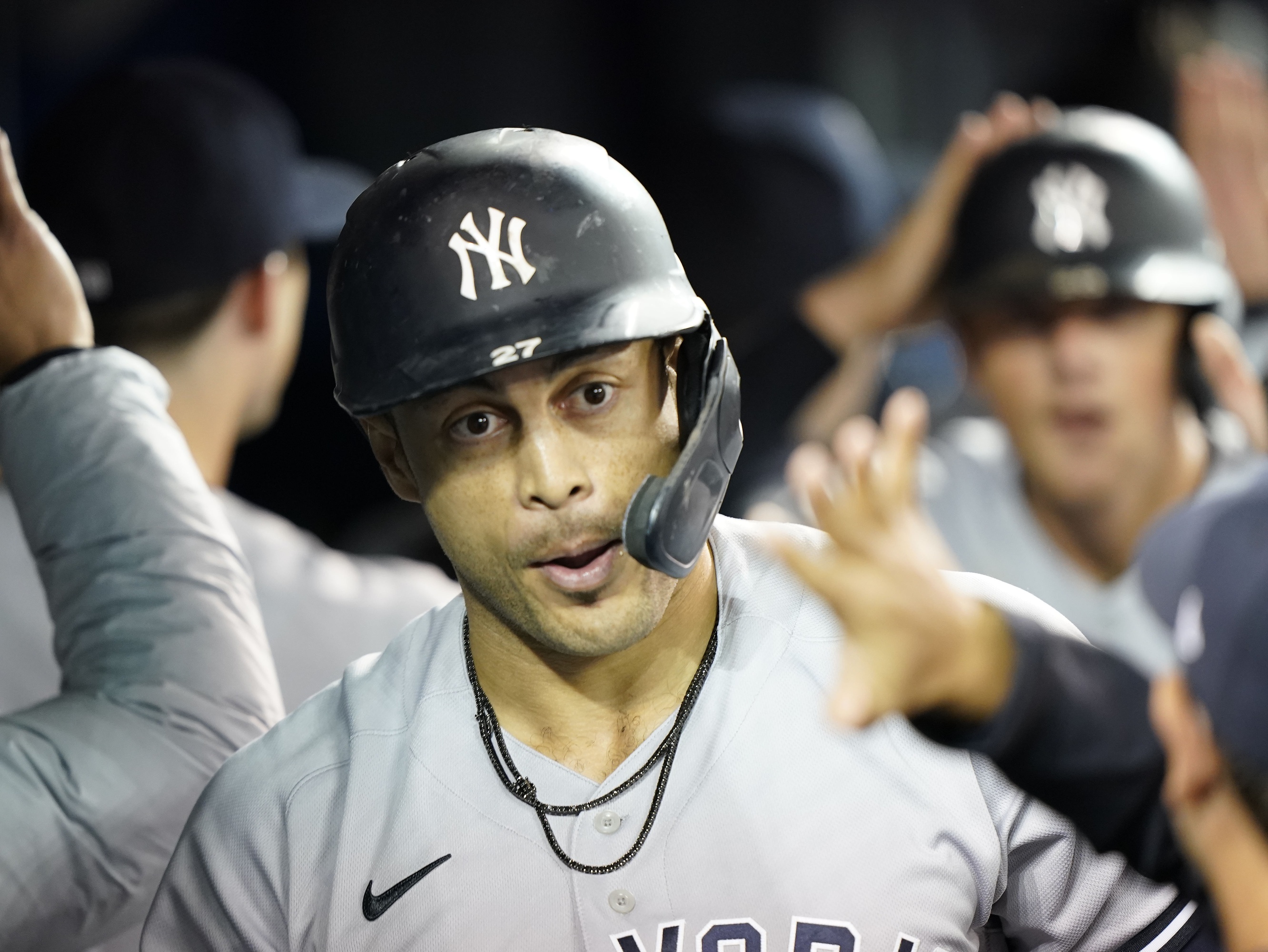 New York Yankees DH Giancarlo Stanton has recaptured his MVP dominance