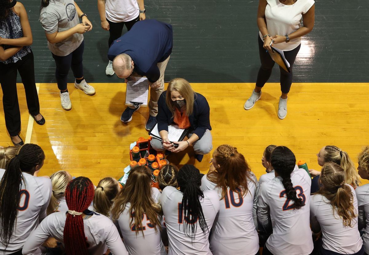Virginia Volleyball Loses At No 2 Pittsburgh In Straight Sets Sports 