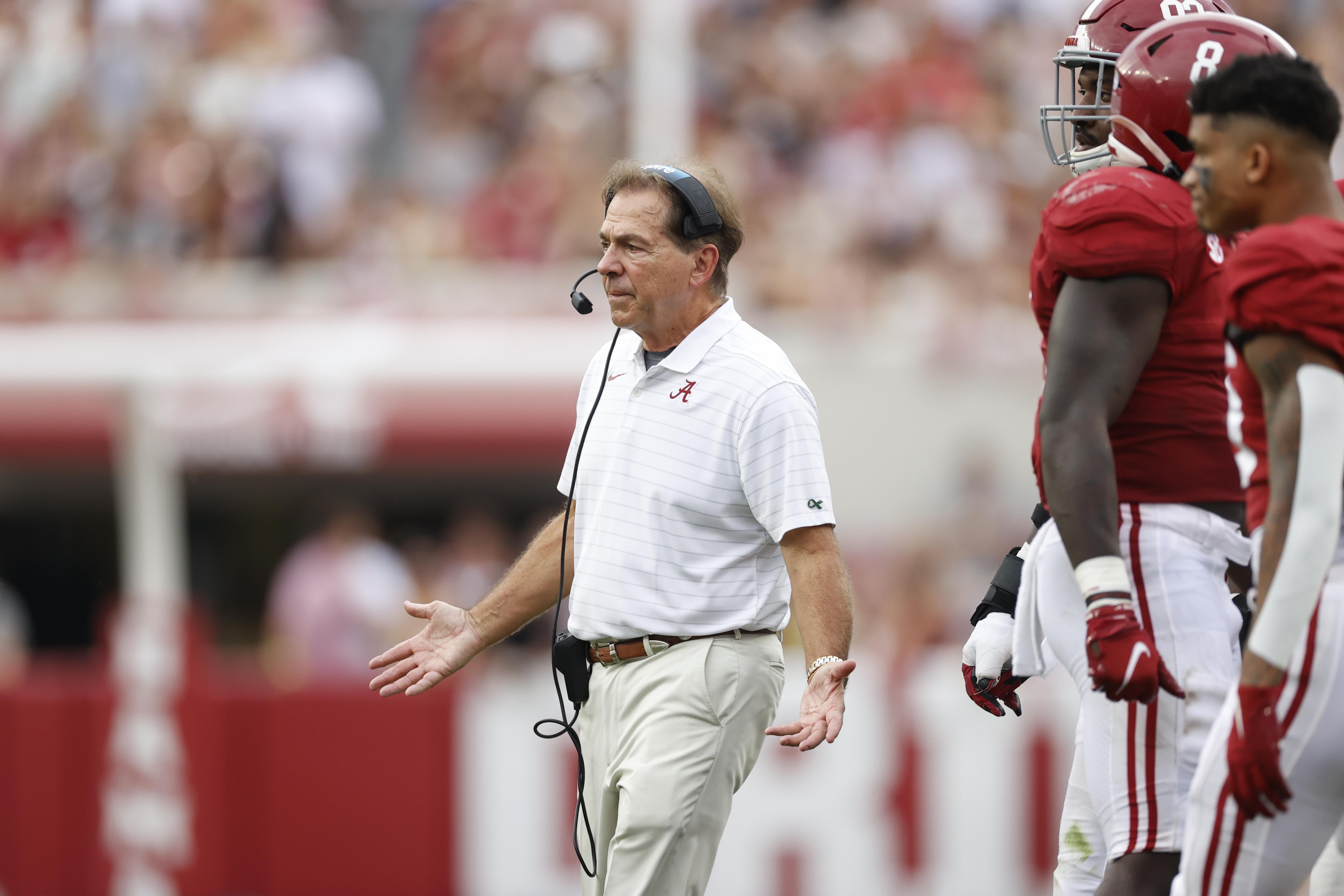 Everything Nick Saban Said on Wednesday Ahead of LSU - Vimarsana News