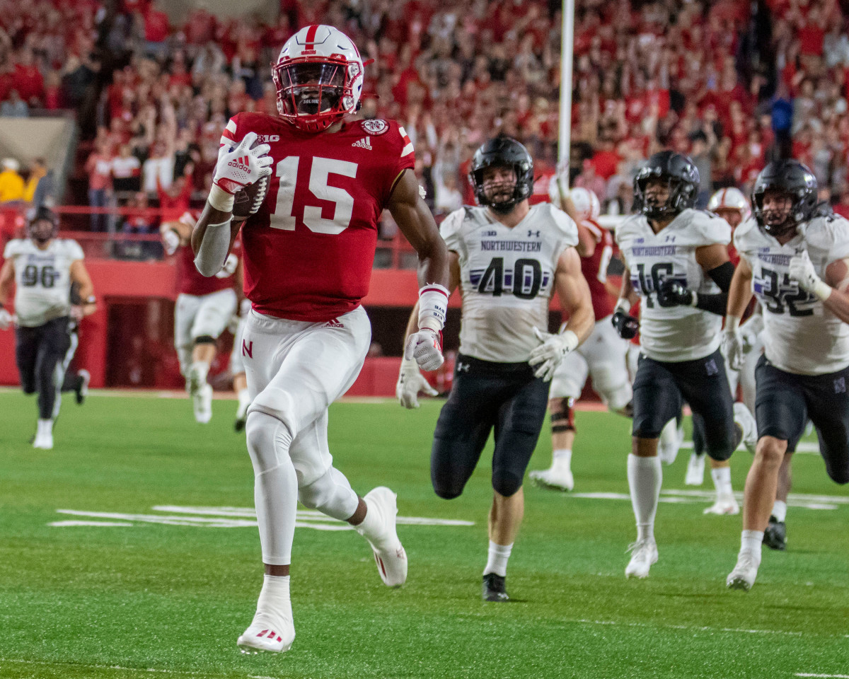 Photos From Nebraska’s Rout of Northwestern All Huskers