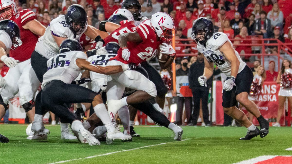 Sevion Morrison TD 4-yd 2021 Northwestern 4Q