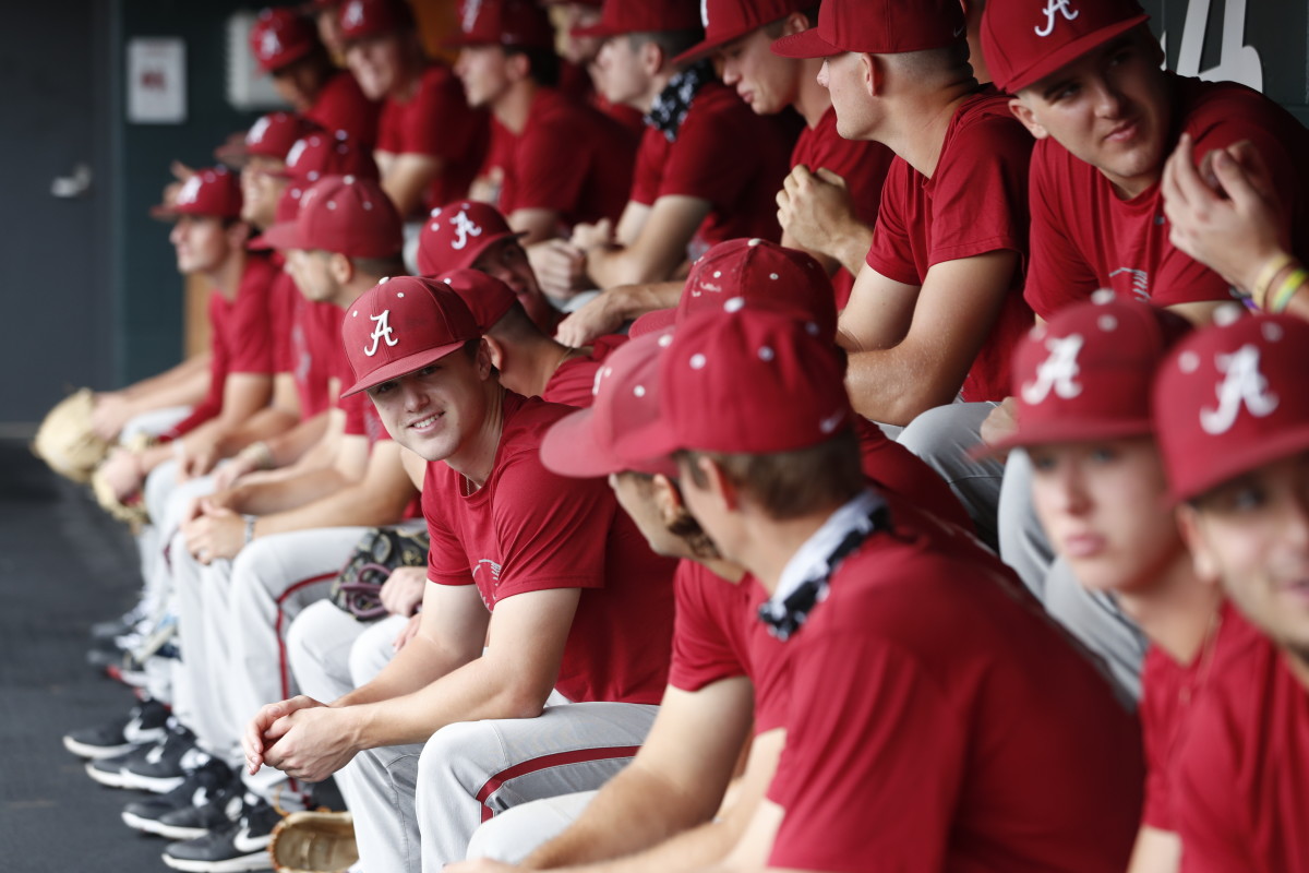 Grayson Hitt, Alabama baseball, 2021 Fall Practice