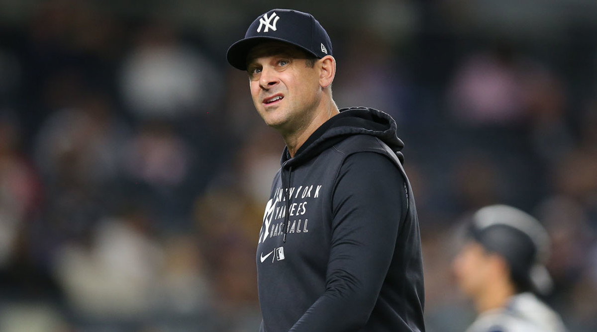 Yankees manager Aaron Boone