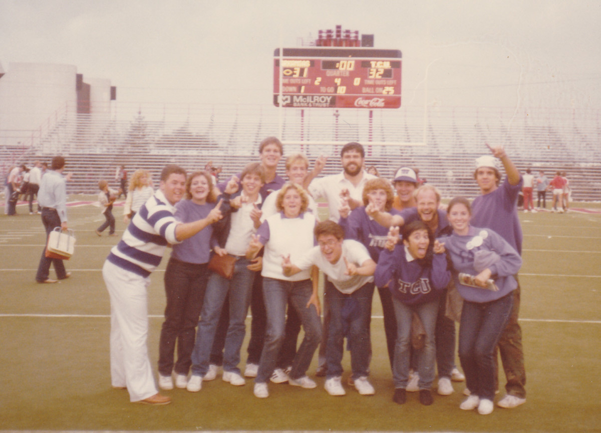 October 6, 1984 - TCU beats Arkansas in Fayetteville, AR