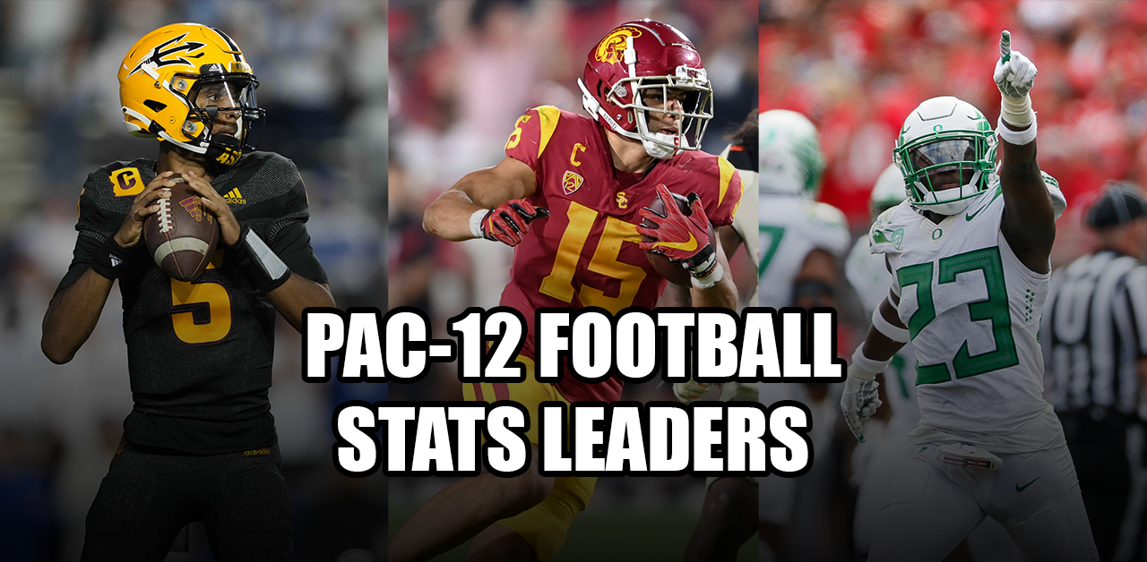 Pac12 Conference Football Statistics Leaders Through Week 5 Sports