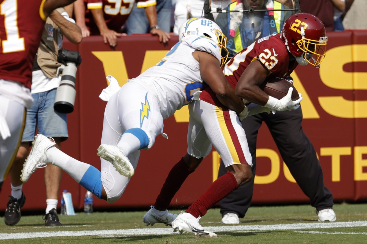 Washington cornerback William Jackson III (23)