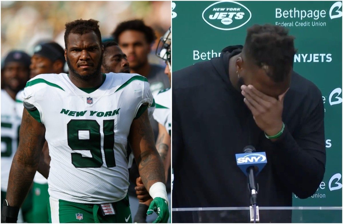 New York Jets DL John Franklin-Myers gets emotional after signing extension - Sports Illustrated New York Jets News, Analysis and More - Vimarsana News