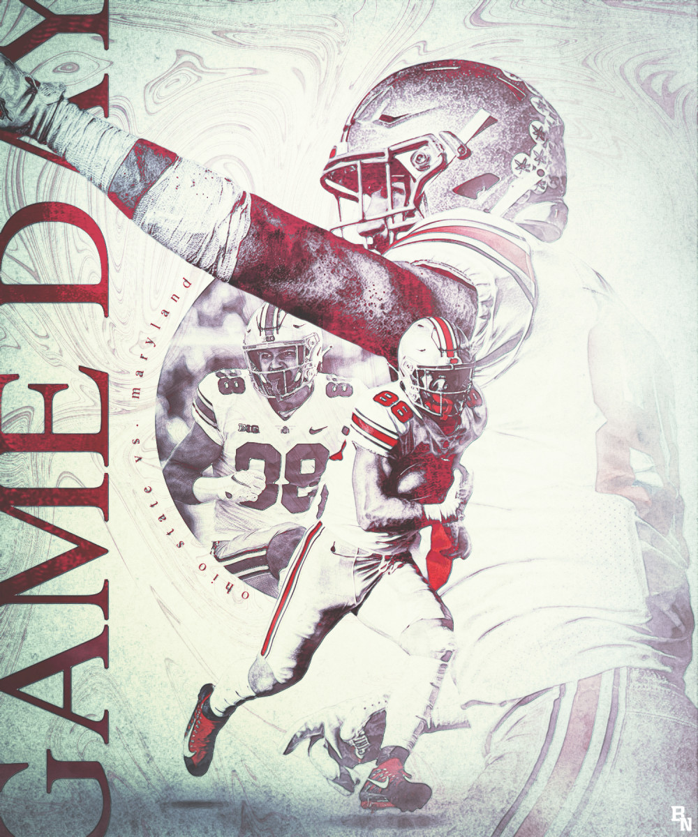 Ohio State vs. Maryland Game Day Graphic