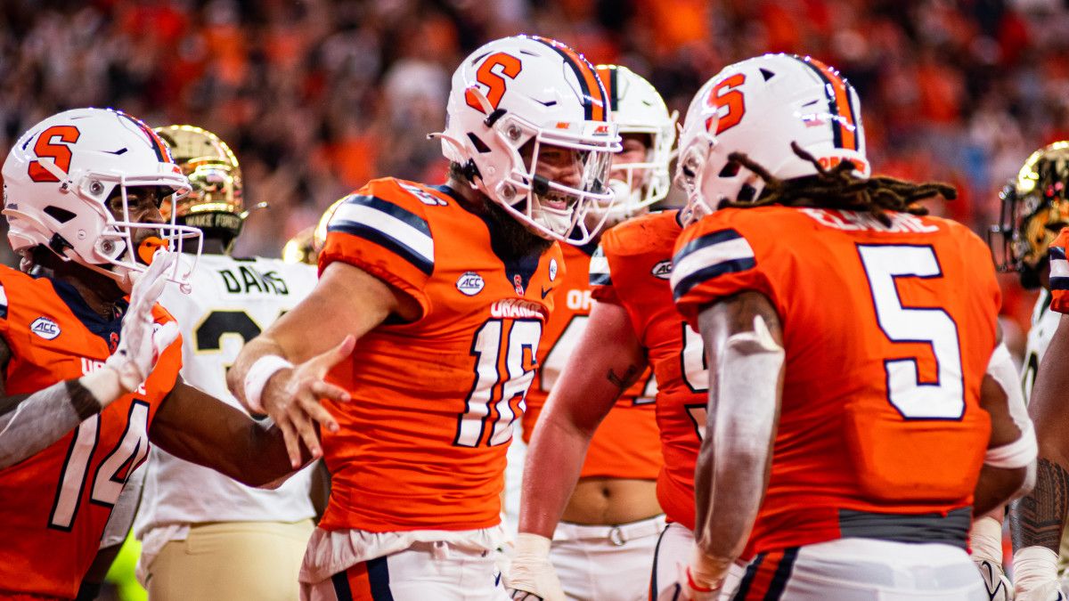 Garrett Shrader I m Fine Sports Illustrated Syracuse Orange News 