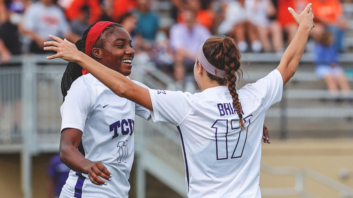 TCU Women's Soccer team defeated Oklahoma State 3-0 on October 10.