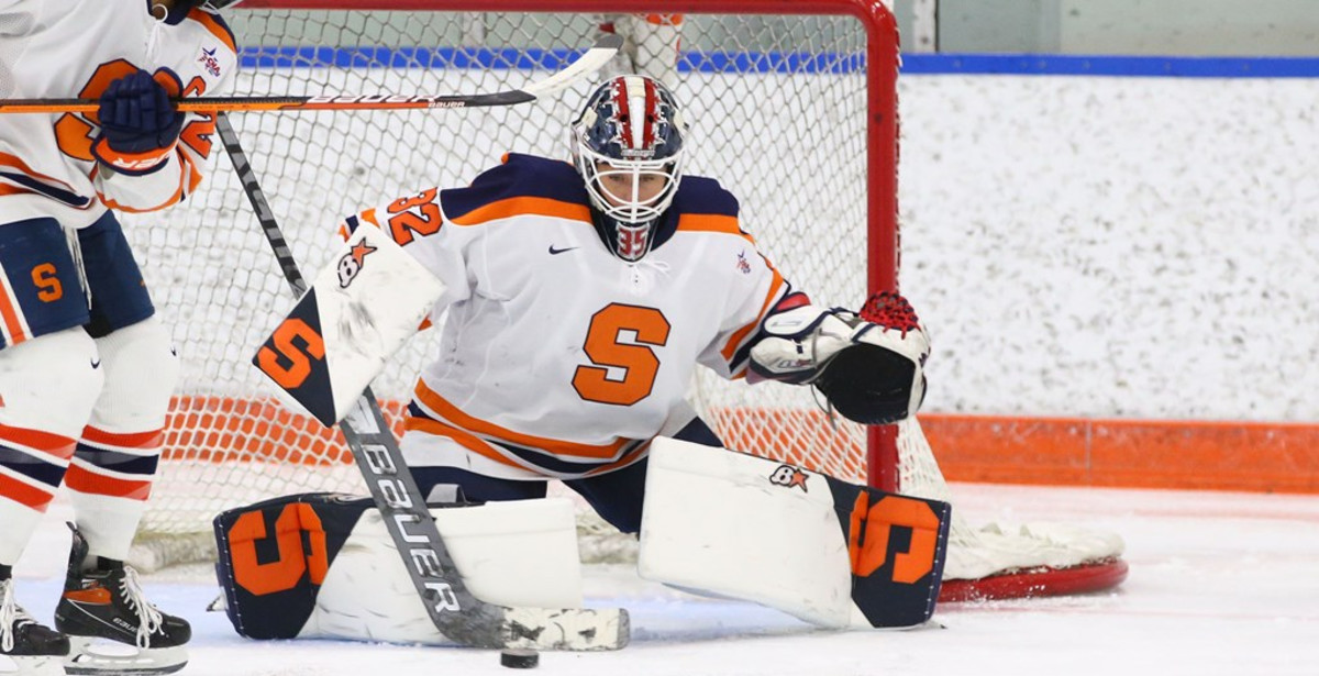 Syracuse Ice Hockey Gets First Win of the Season With 5-0 Triumph Over ...