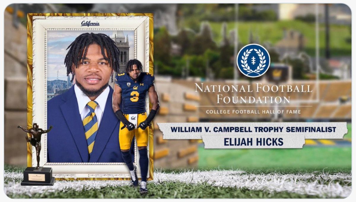Cal senior Elijah Hicks