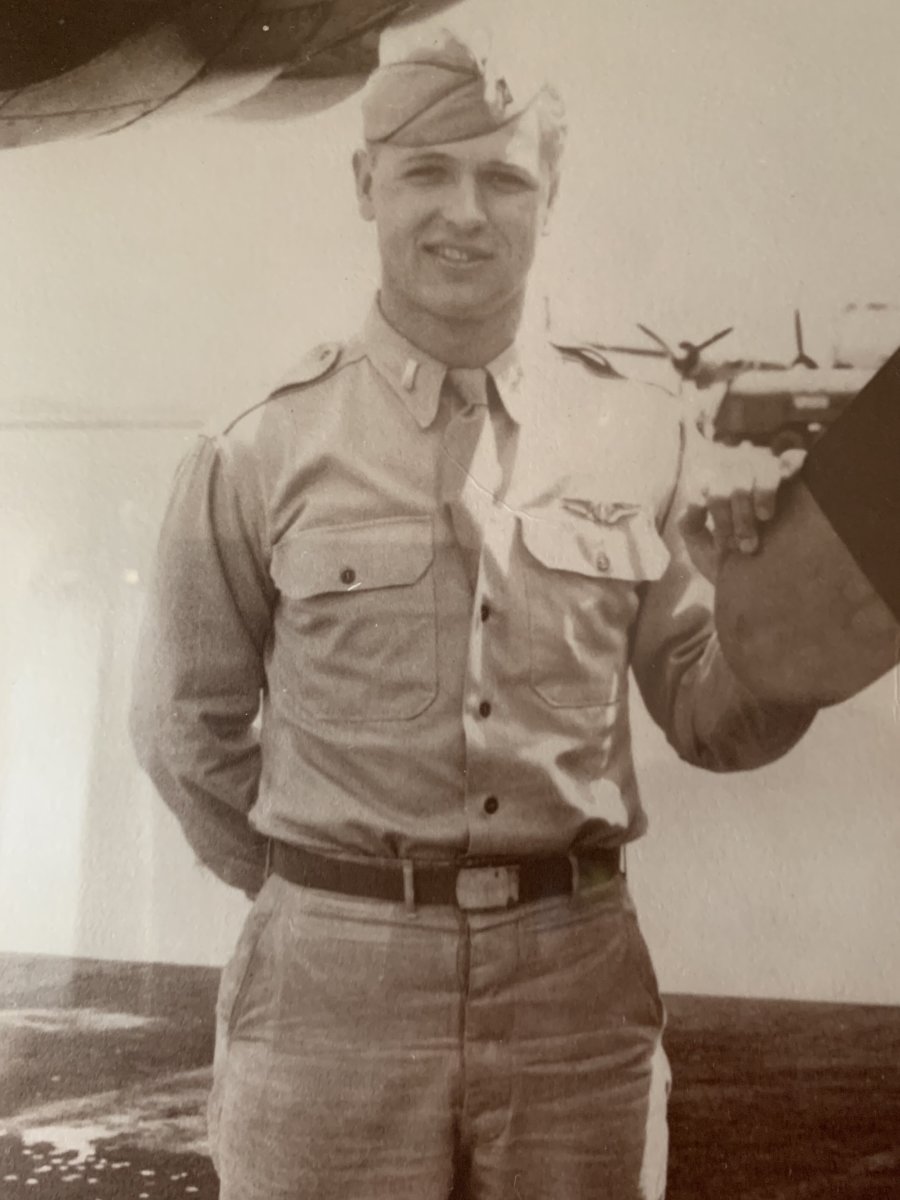 Jim Thompson served in the Army Air Corps in World War II.