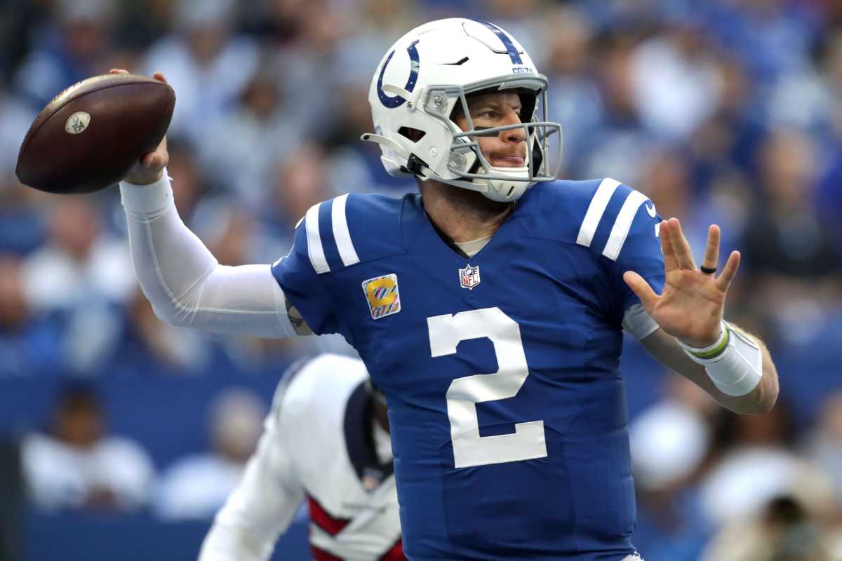 Wentzday Indianapolis Colts’ QB Carson Wentz Lights Up Houston Texans