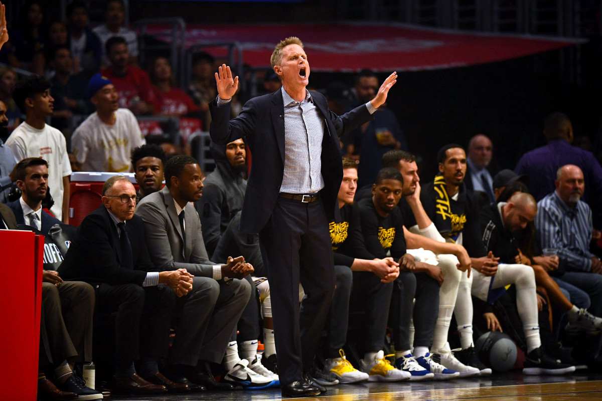 Kerr had grand plans to play tennis and golf, maybe run a marathon. His knees had other ideas.
