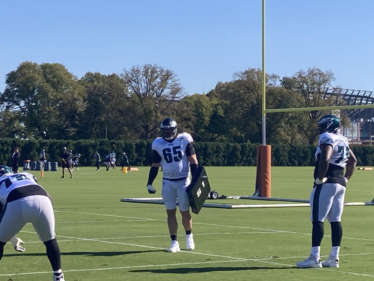 Lane Johnson Limited in Return to Practice Sports Illustrated