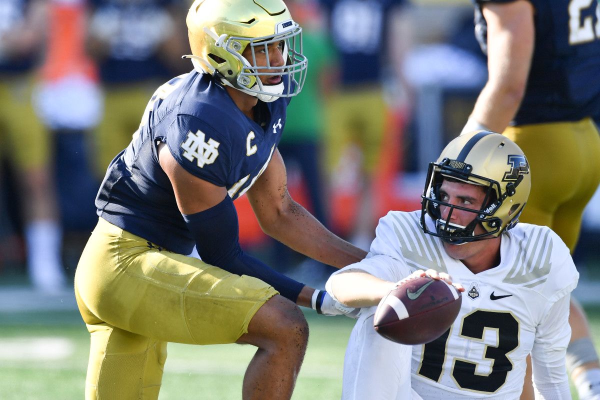 Kyle Hamilton Safety Notre Dame