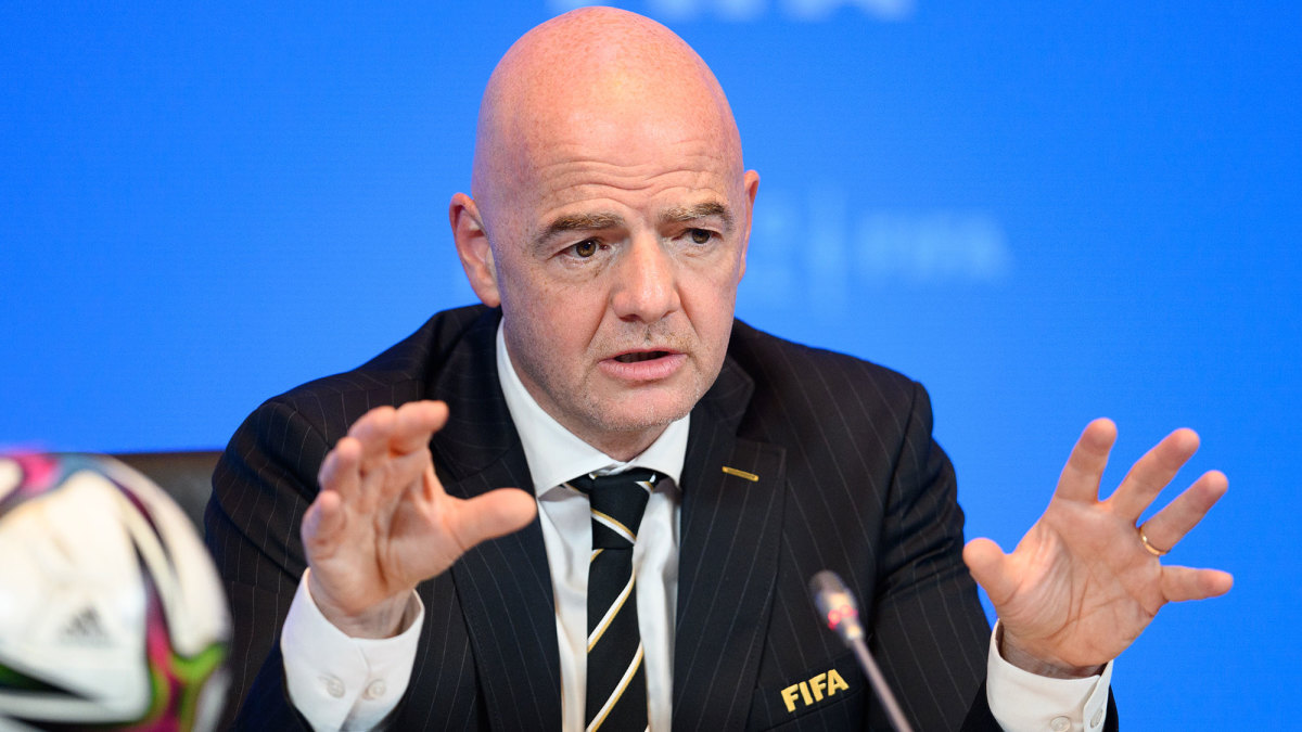 FIFA president Gianni Infantino