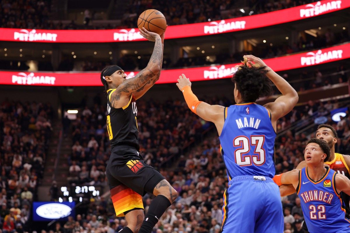 Jordan Clarkson, Tre Mann, Utah Jazz