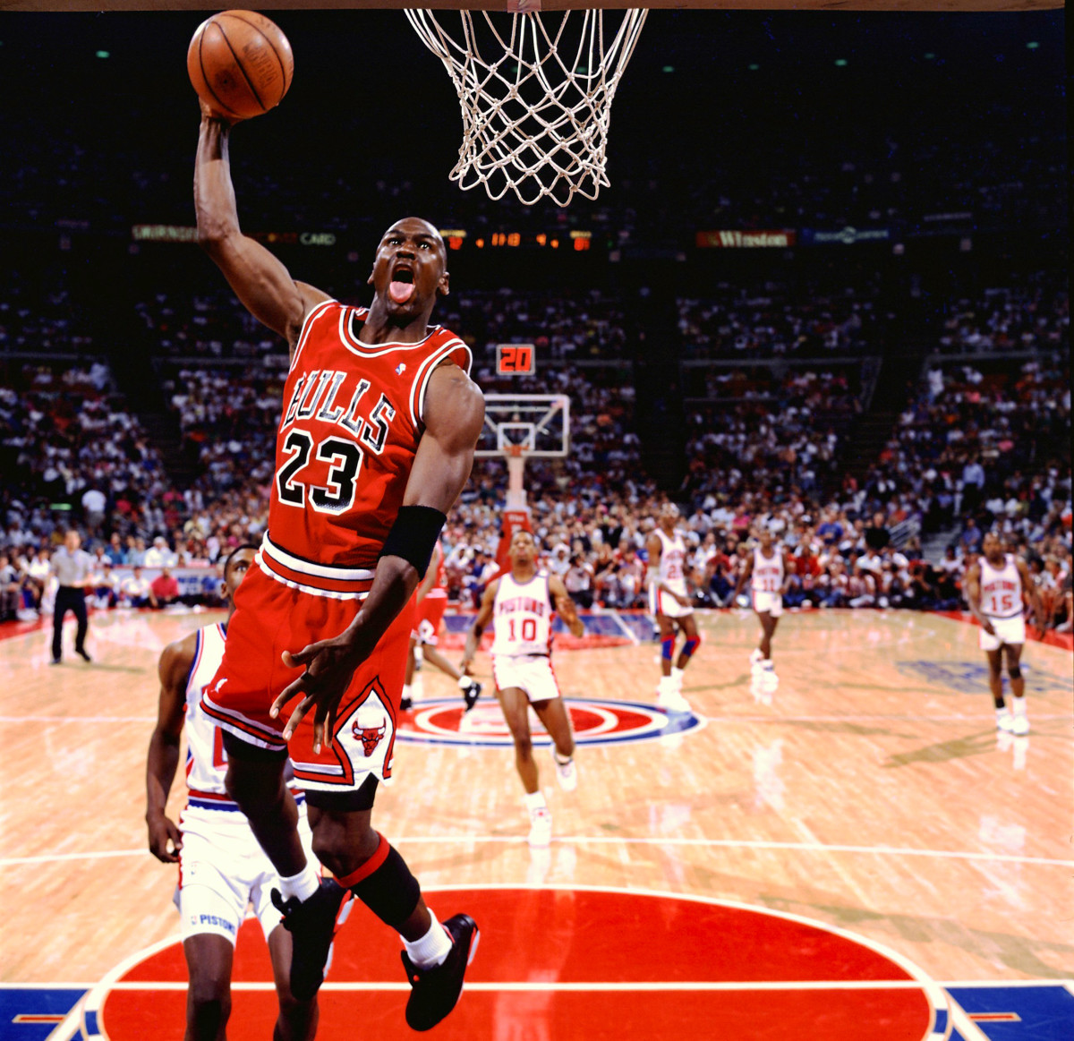 Michael Jordan dunks