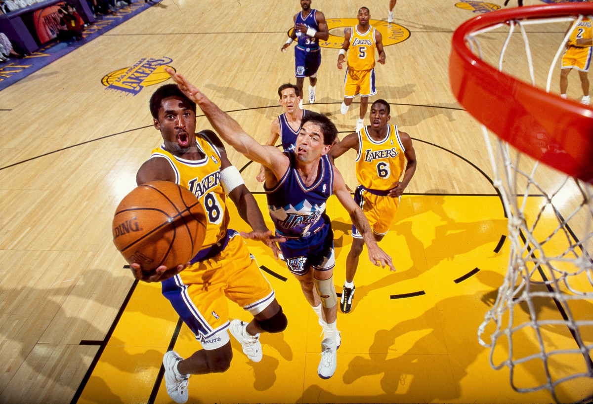 Kobe Bryant of the Los Angeles Lakers