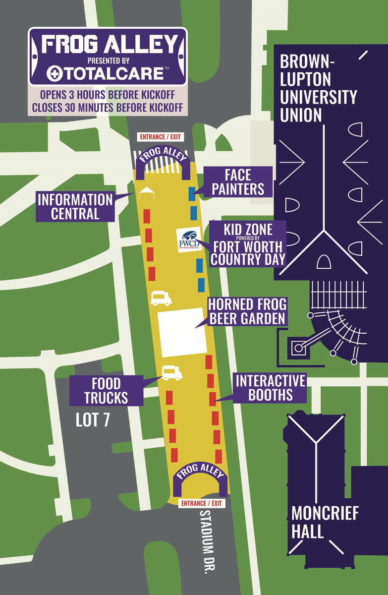 Frog Alley Map