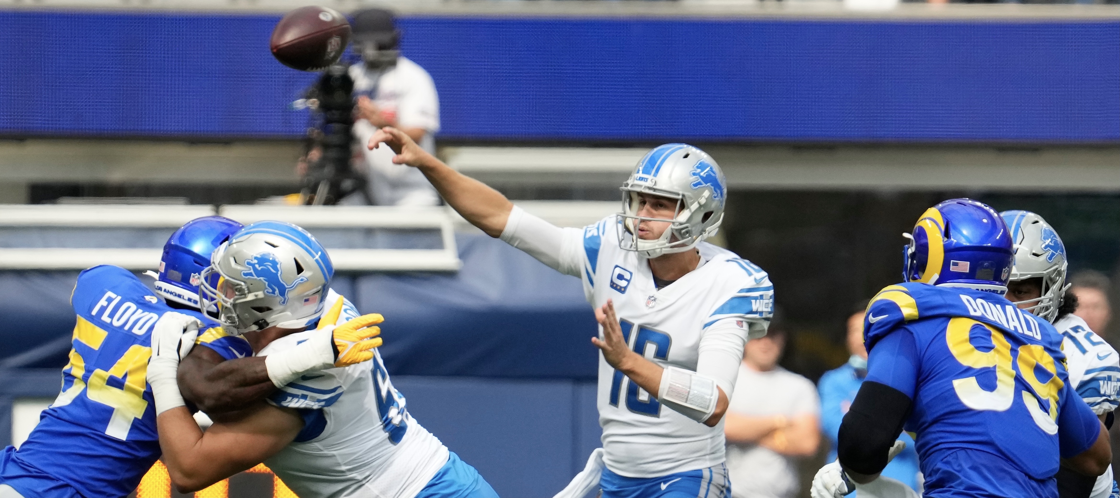 Los Angeles Rams vs. Detroit Lions Halftime Report Sports Illustrated