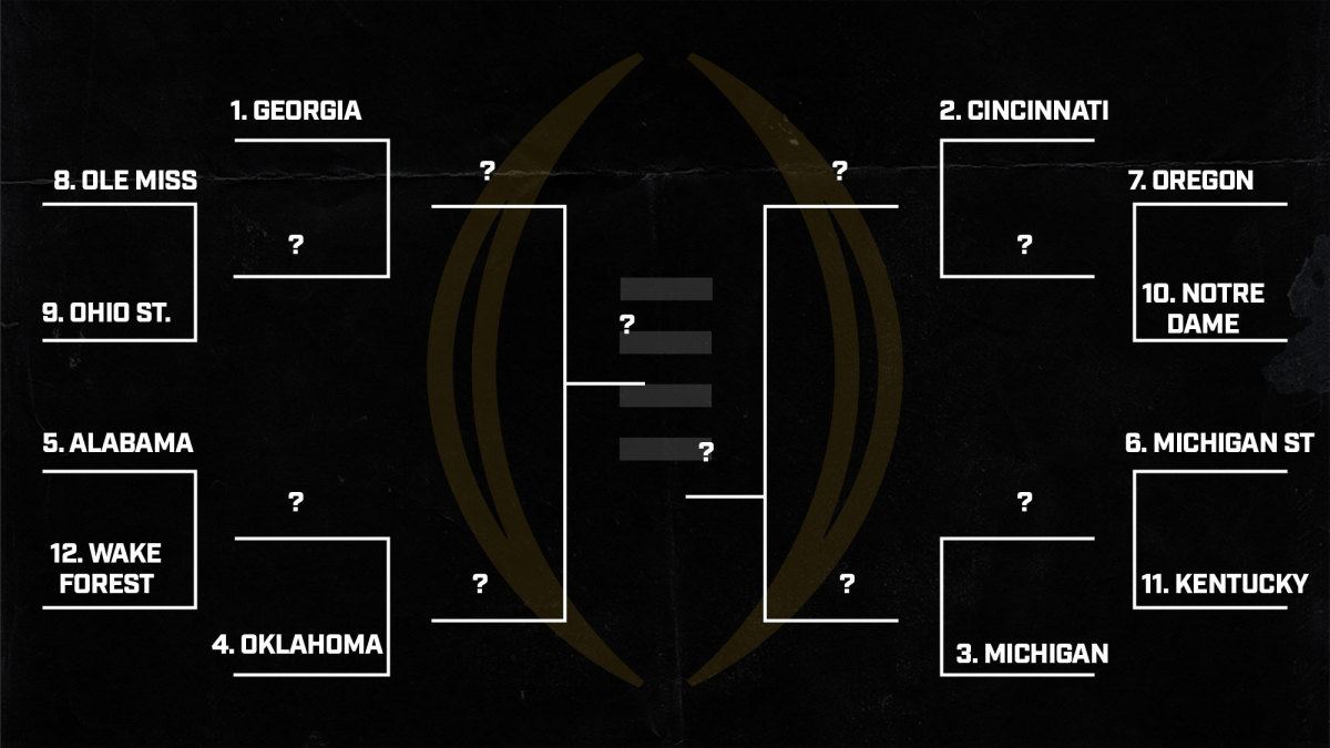 College football playoff 12-team hypothetical after Week 8