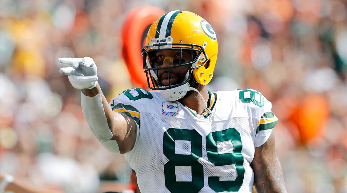 Green Bay Packers Tight End Marcedes Lewis
