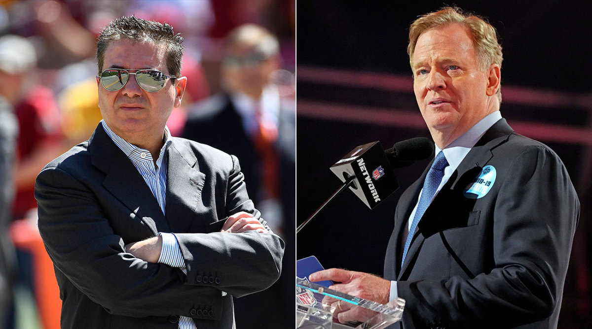 Dan Snyder will never take responsibility and Roger Goodell won't make him  - Sports Illustrated