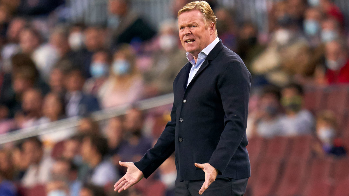 Ronald Koeman is out as Barcelona manager