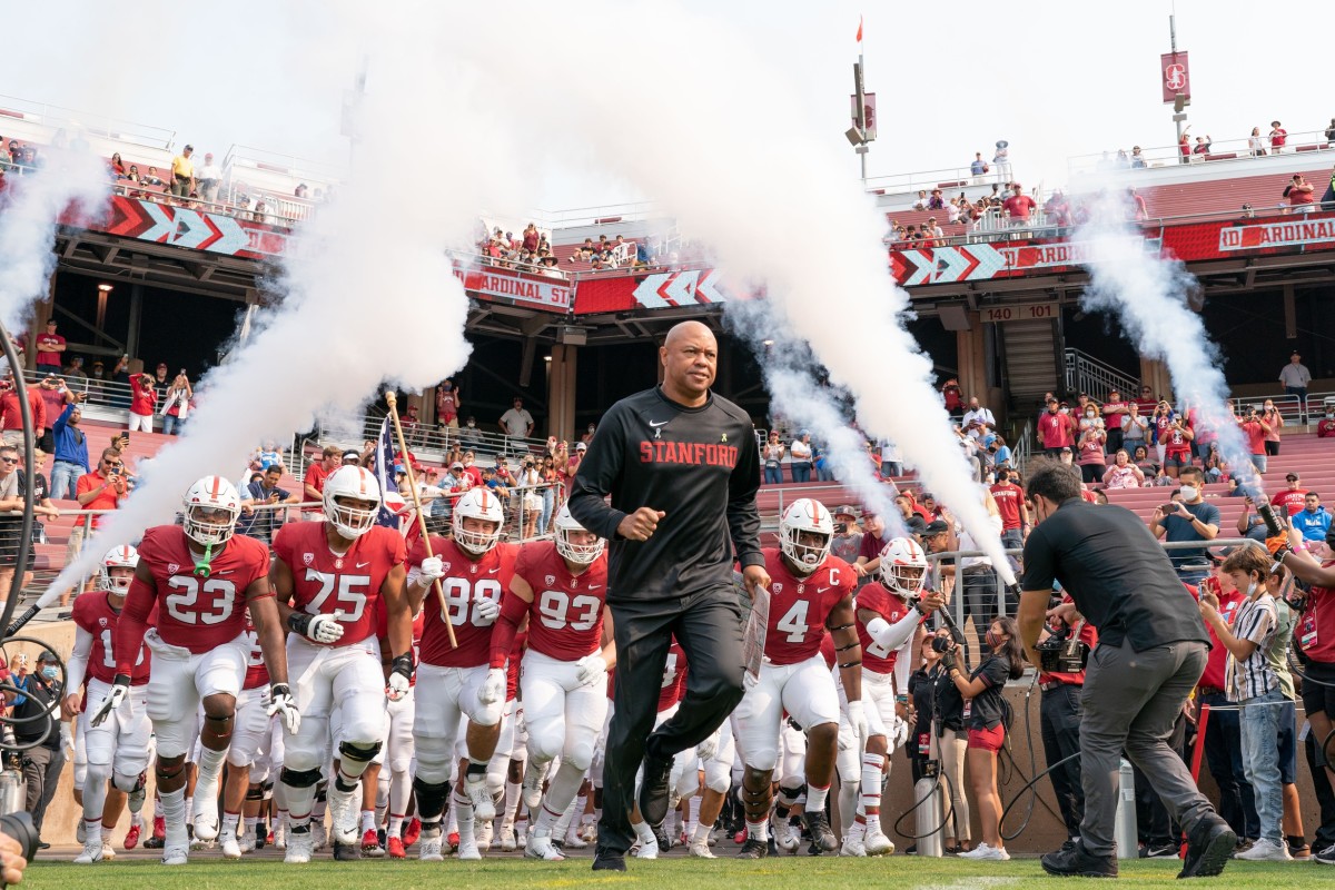 David Shaw is in his 11th season as the Stanford coach.