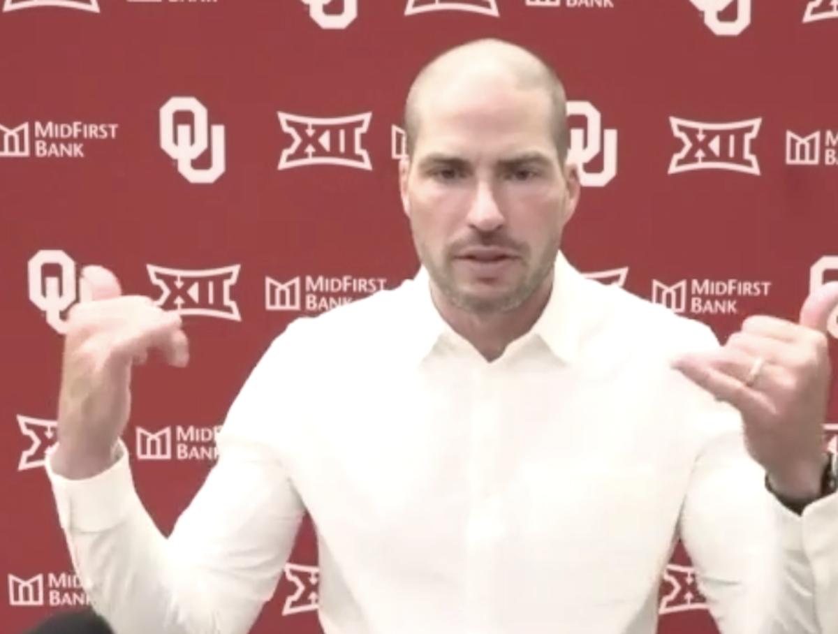 WATCH Oklahoma DC Alex Grinch Texas Tech Postgame Sports Illustrated