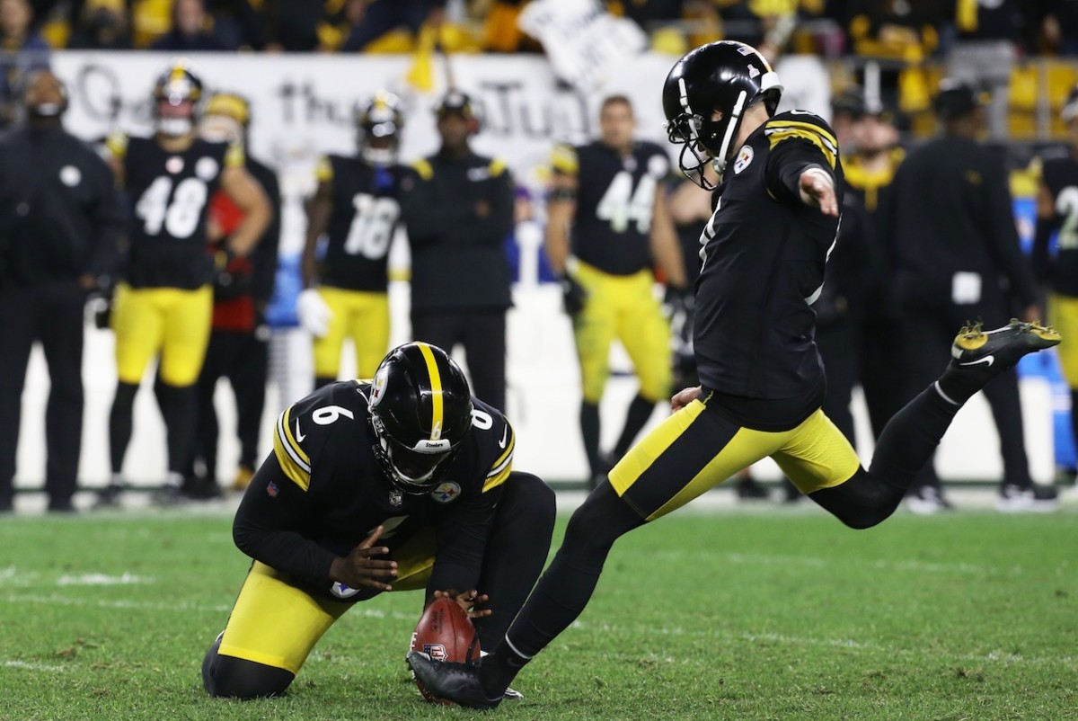 Pittsburgh Steelers Kicker Chris Boswell Injured on Fake Field Goal vs