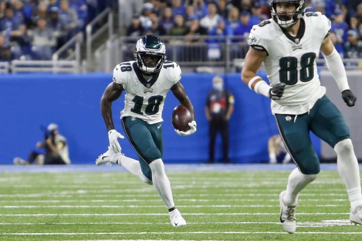 Jalen Reagor's legs helped set up Eagles first score vs. Lions